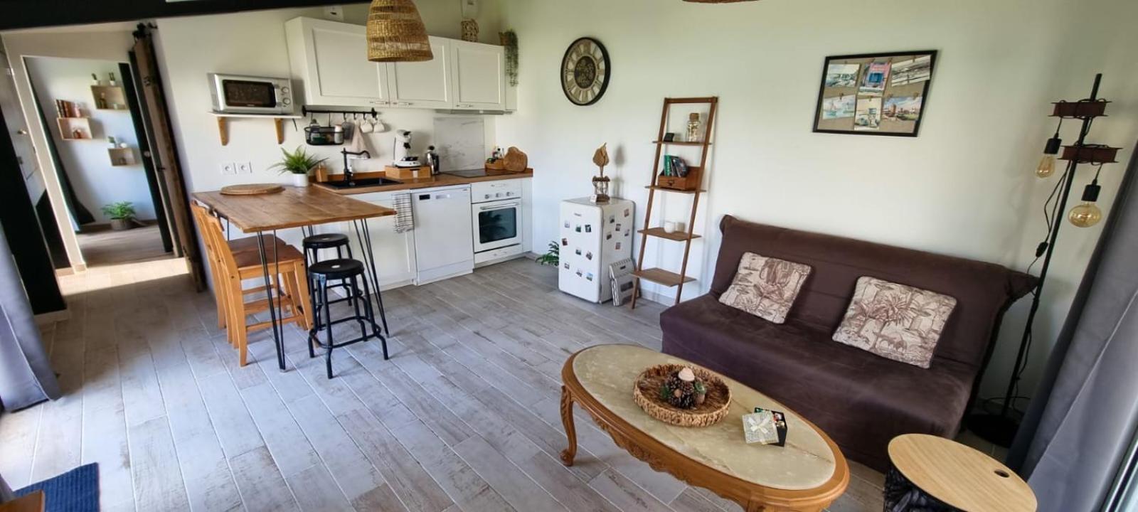 Ty Grain De Sel : Logement Privatif Avec Piscine, Jardin Et Patio Chauvé Zewnętrze zdjęcie